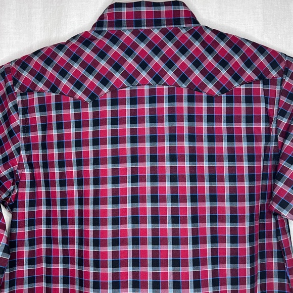 Wrangler Boy's Pearl Snap Button Western Shirt - Picture 7 of 15